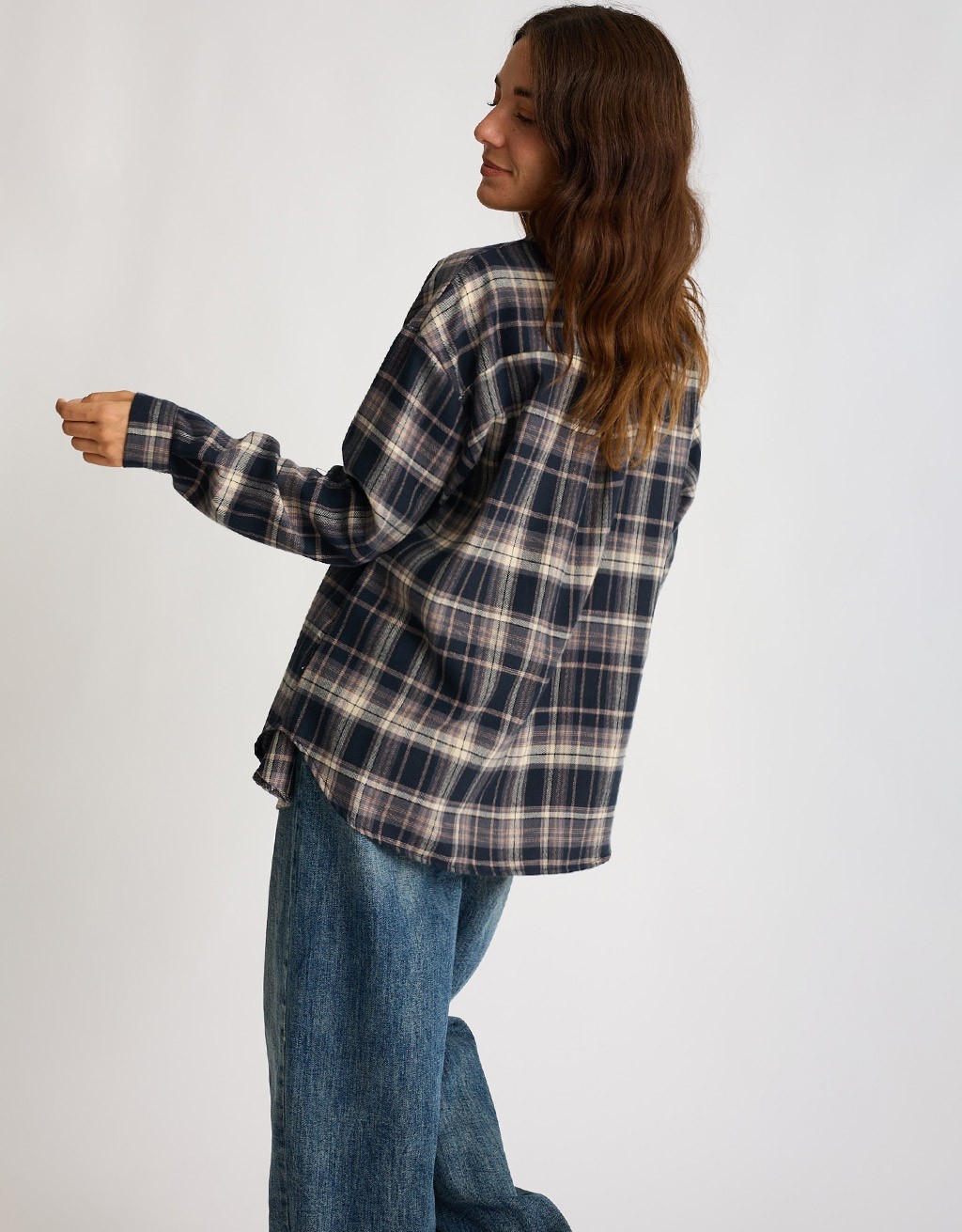 Giacca Camicia Panno Quadro Castoni