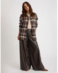 Giacca Camicia Panno Quadro Castoni