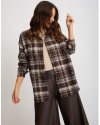 Giacca Camicia Panno Quadro Castoni