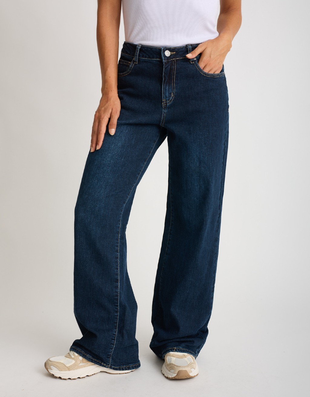Jeans Palazzo Scuro