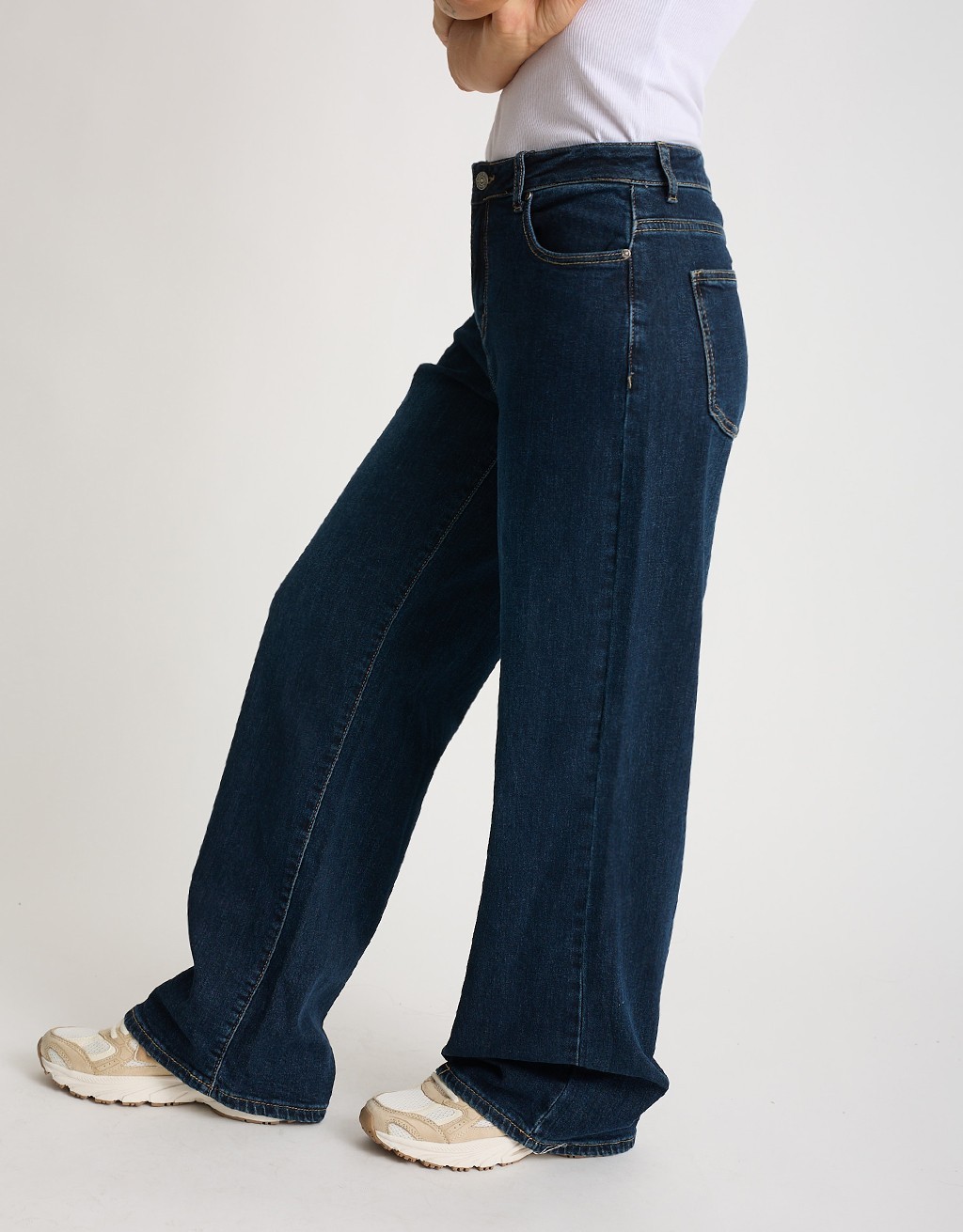 Jeans Palazzo Scuro