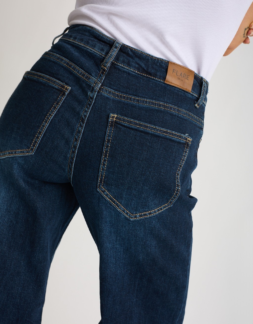 Jeans Palazzo Scuro