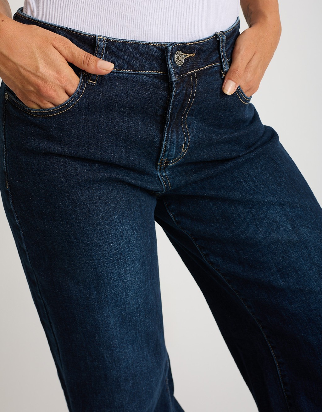 Jeans Palazzo Scuro