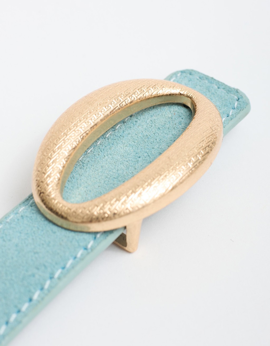 Cintura Pelle Fibbia Anello