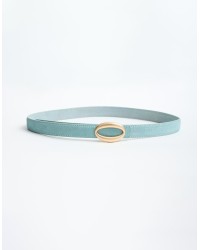 Cintura Pelle Fibbia Anello