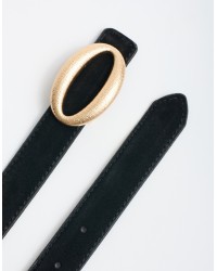 Cintura Pelle Fibbia Anello