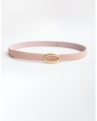 Cintura Pelle Fibbia Anello