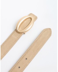 Cintura Pelle Fibbia Anello