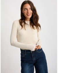 Maglietta Ultralight Cashmere Strass