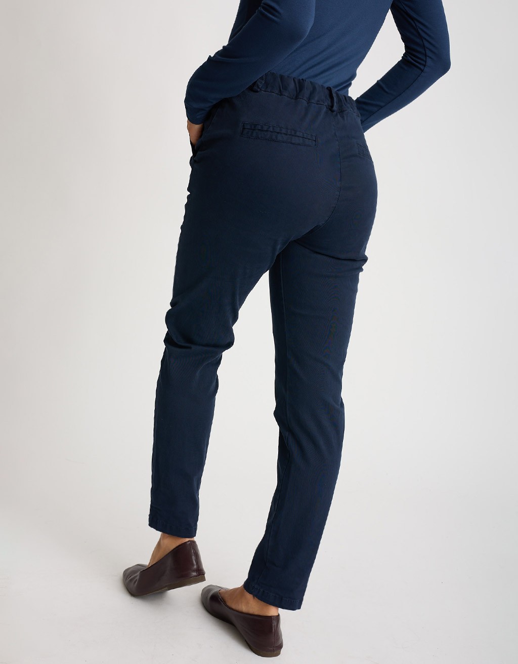 Pantalone Cotone Gabardina Regular