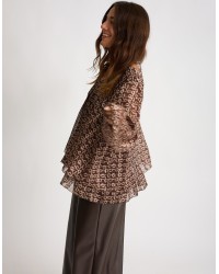 Camicetta Georgette Fantasia Lurex V