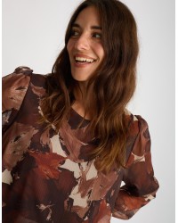 Camicetta Georgette Fondo Ondulato
