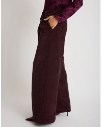 Pantalone Palazzo Effetto Ciniglia