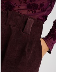 Pantalone Palazzo Effetto Ciniglia
