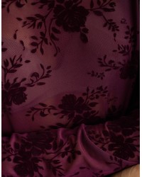 Maglietta Tulle Floccata
