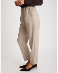 Pantalone Fluido Effetto Spinato