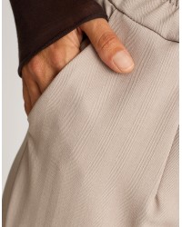 Pantalone Fluido Effetto Spinato