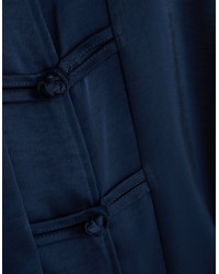 Camicia Raso Pesante Over Alamari