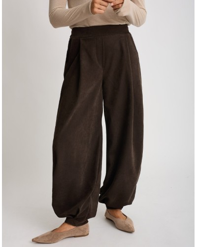 Pantalone Baloon  Mano Pesca Bottone Caviglia