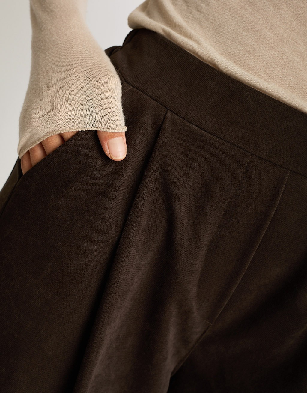 Pantalone Baloon  Mano Pesca Bottone Caviglia