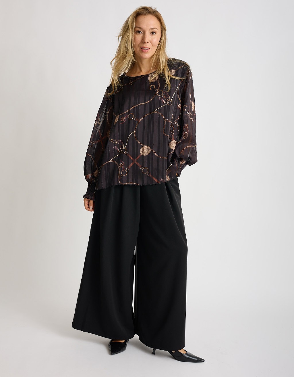 Camicetta Fantasia Catene Lurex