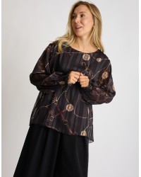 Camicetta Fantasia Catene Lurex