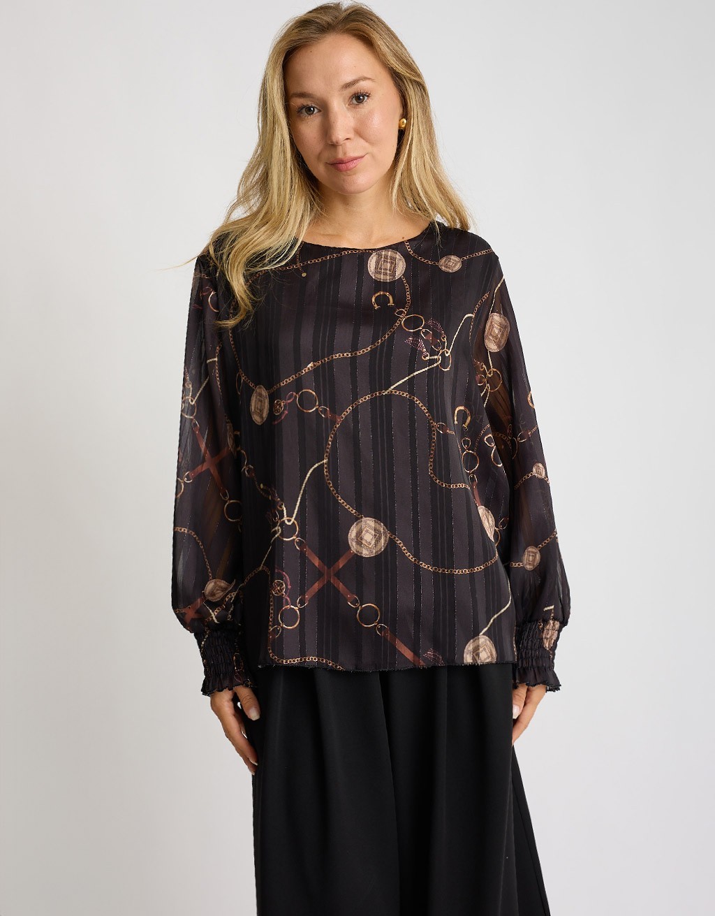 Camicetta Fantasia Catene Lurex