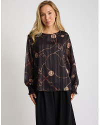 Camicetta Fantasia Catene Lurex