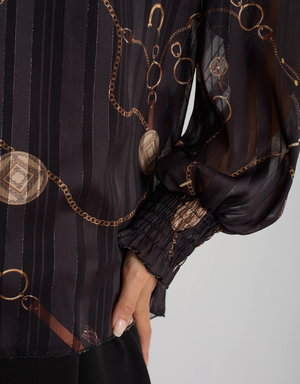 Camicetta Fantasia Catene Lurex