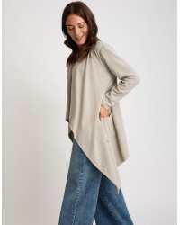 Cardigan Maglia Costine Punte