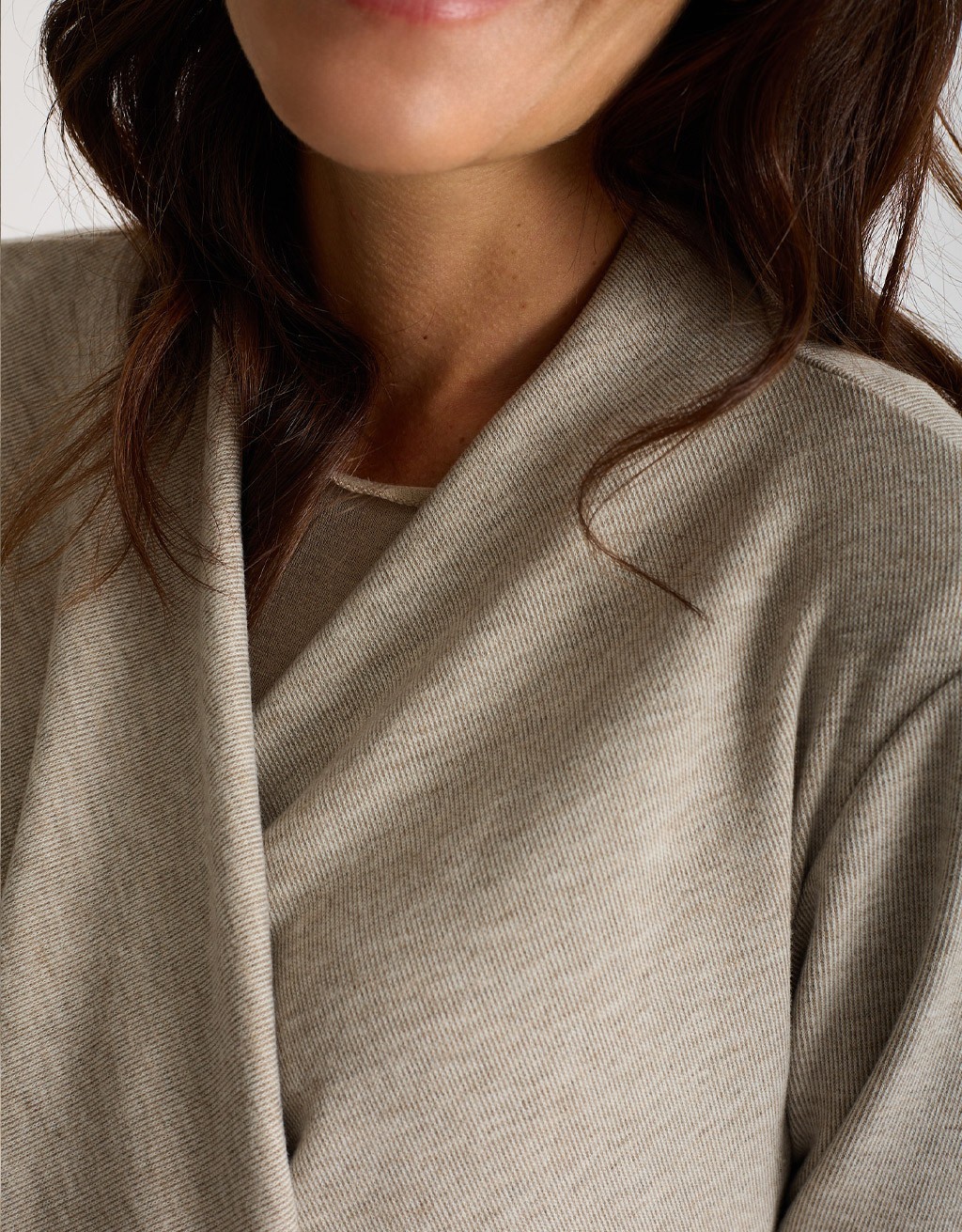 Cardigan Maglia Costine Punte