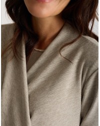 Cardigan Maglia Costine Punte