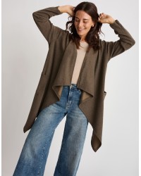 Cardigan Maglia Costine Punte