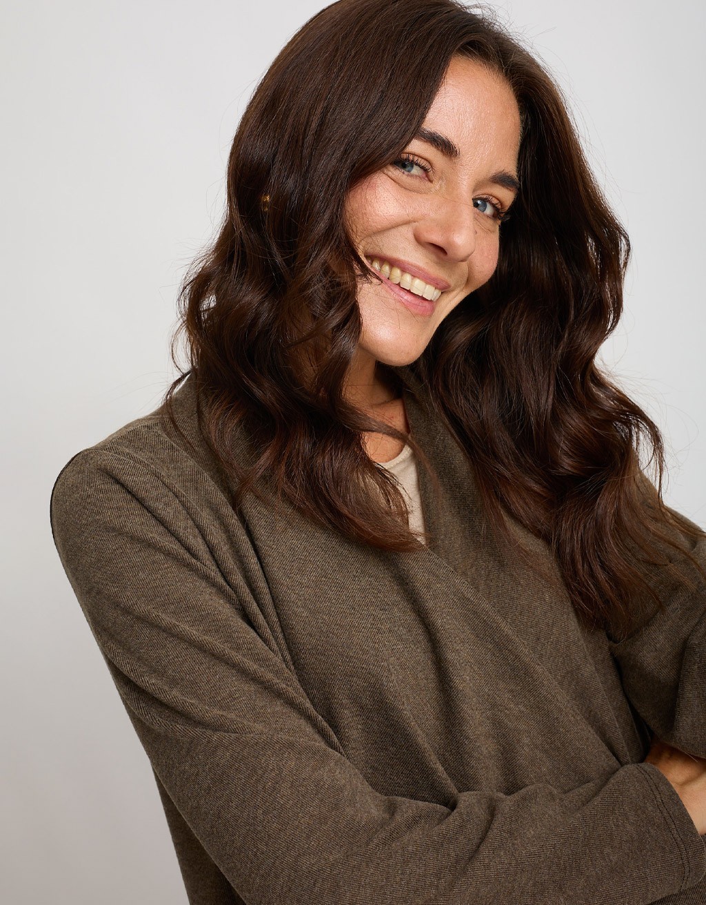 Cardigan Maglia Costine Punte
