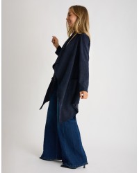 Cardigan Ciniglia Melange Punte