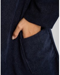 Cardigan Ciniglia Melange Punte