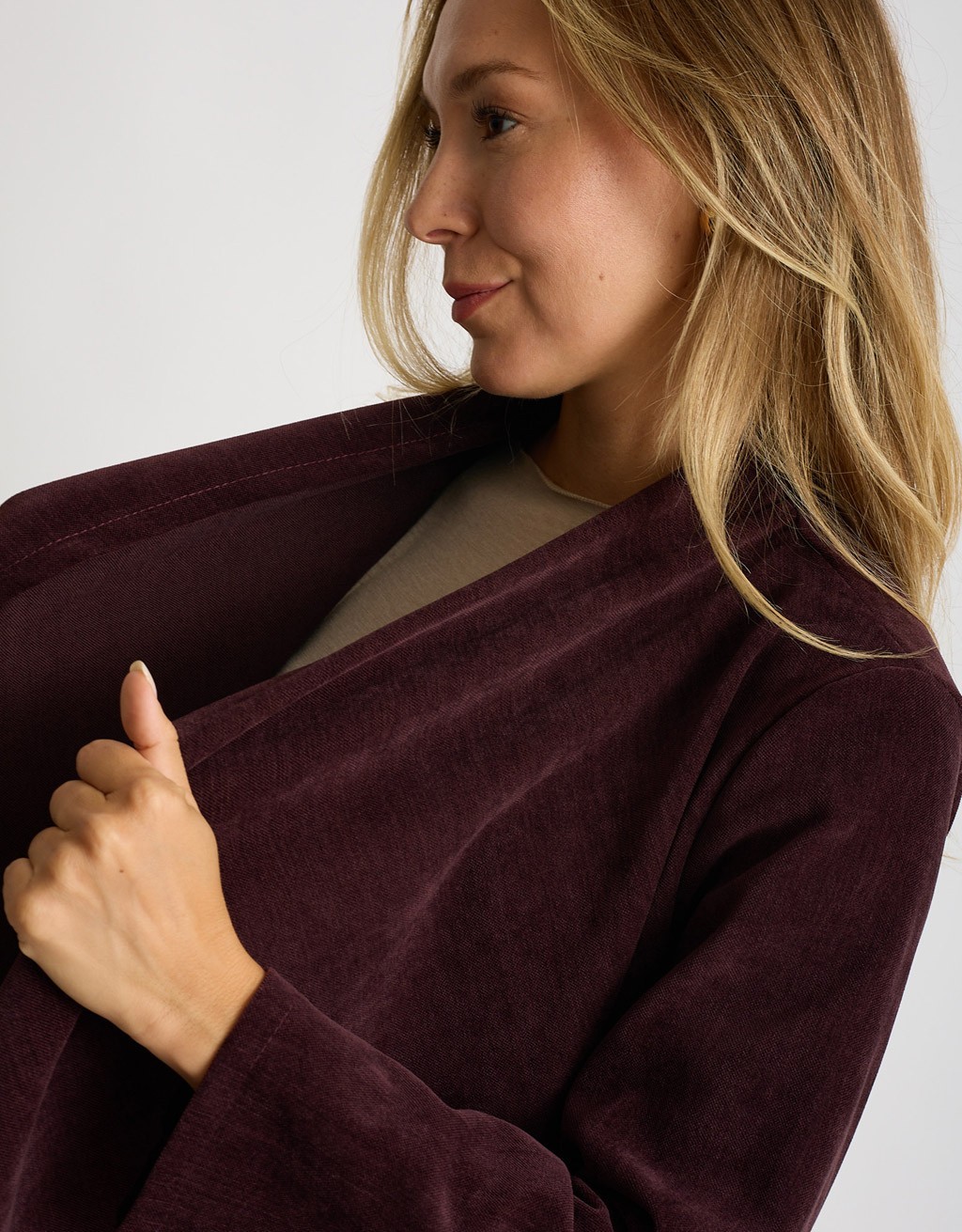 Cardigan Ciniglia Melange Punte