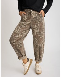 Pantalone Barrel Maculato