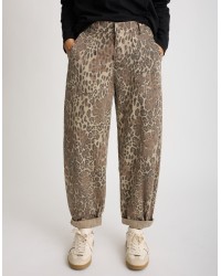 Pantalone Barrel Maculato