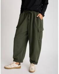 Pantalone Cargo Felpa