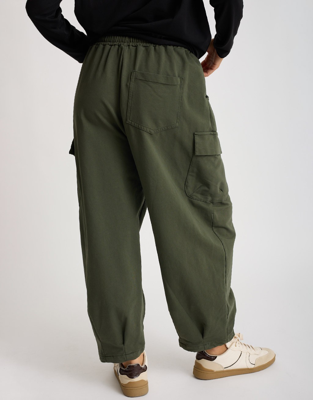 Pantalone Cargo Felpa