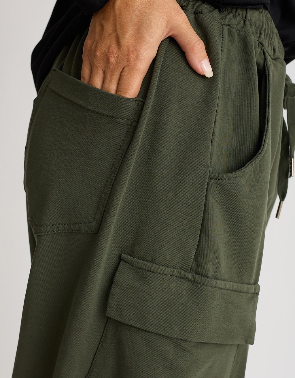 Pantalone Cargo Felpa
