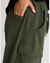 Pantalone Cargo Felpa