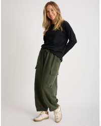 Pantalone Cargo Felpa