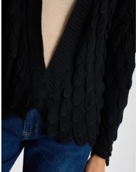 Cardigan Corto Punto Pavone