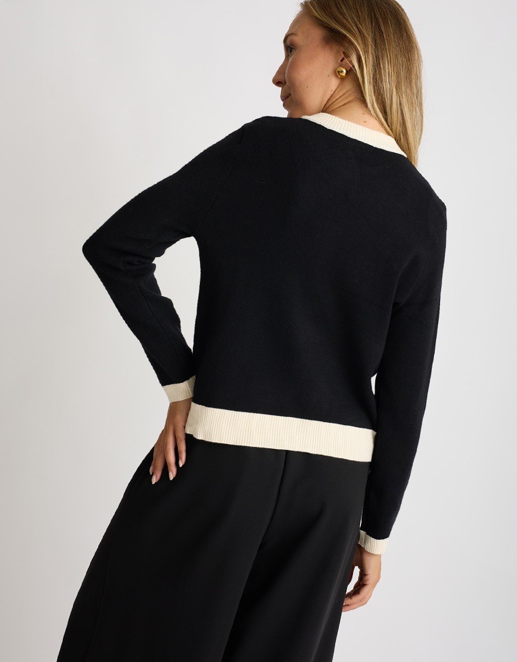 Cardigan Bicolore