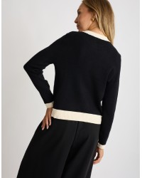 Cardigan Bicolore