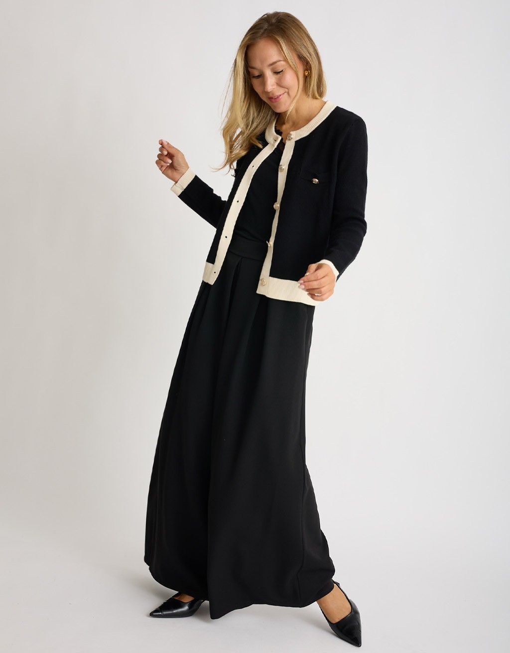 Cardigan Bicolore