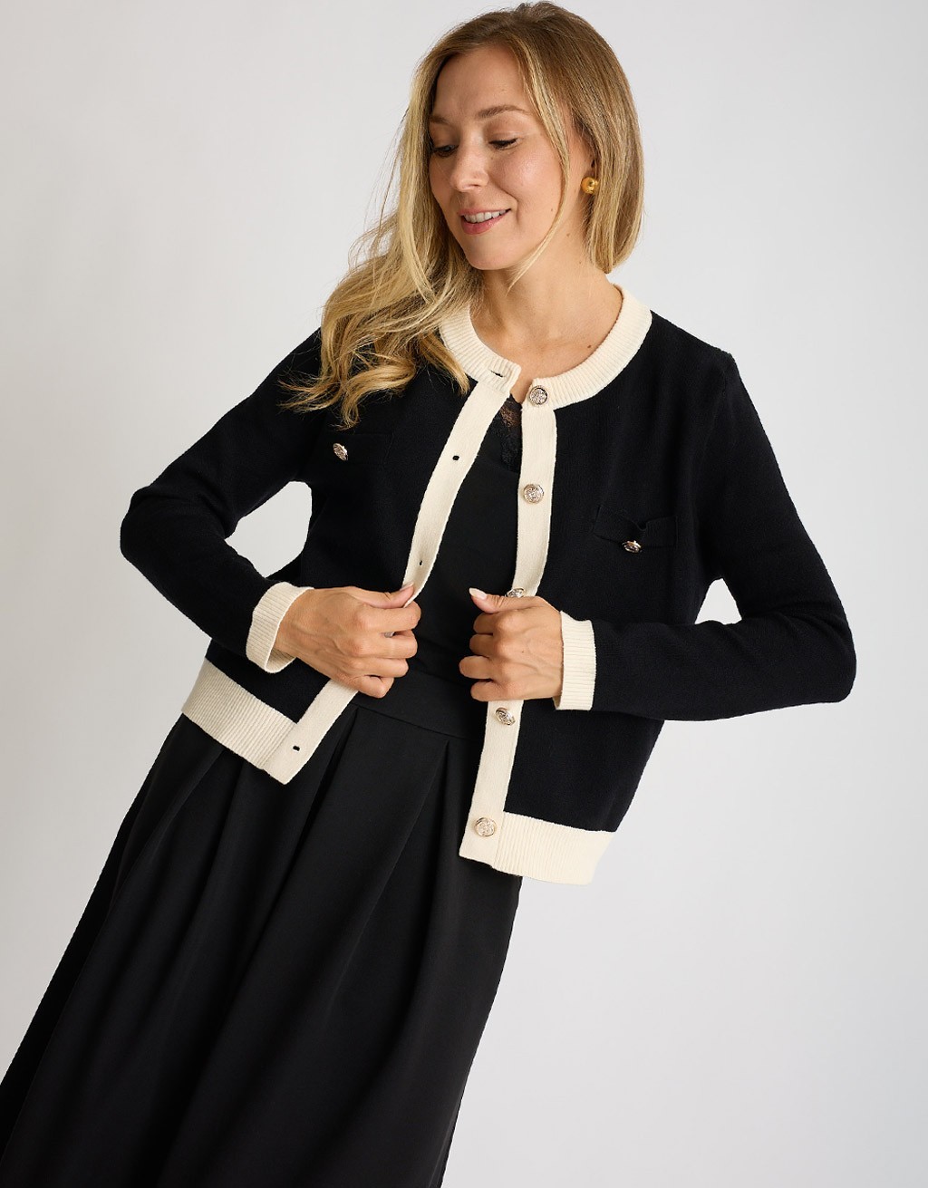 Cardigan Bicolore