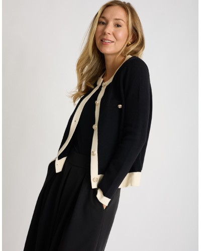 Cardigan Bicolore